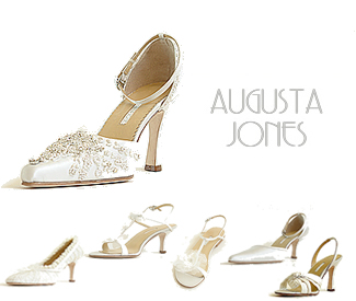 Augusta Jones Wedding Shoes including Ocean, Summer, Parisienne, Classic, Reflections, Bruxelles, Mauritius and Spring