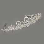 European Tiaras - Tiara 7108 Silver plated - Jewellery from the Wedding Accessory Boutique