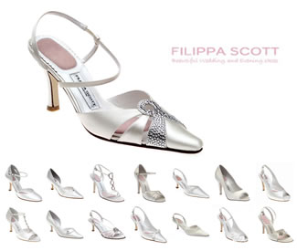 Bridal & Evening Shoes - London Collection - Beautiful Shoes for the Bride on her Wedding Day - Shop online for quality accessories