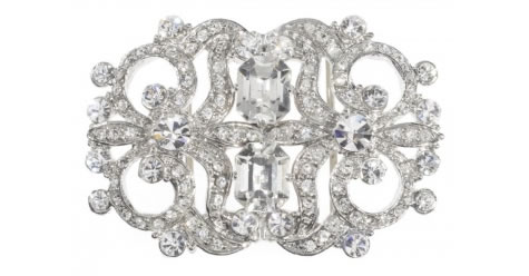 Hayworth Buckle - Bridal / Evening Wear - Couture Jewellery Collection from the Wedding Accessory Boutique