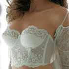 Bridal Lingerie Set 4 - Beautiful Italian Designer Bridal Lingerie - Available from online shop of The Wedding Accessory Boutique - Bridal Lingerie Set 4 includes Bustiers, Briefs & String Briefs (Knickers)