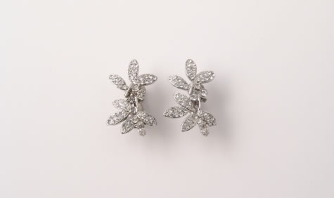 Chantilly Earrings - Bridal / Evening Wear - Couture Jewellery Collection from the Wedding Accessory Boutique