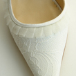 Bruxelles Shoes - side detail - Beautiful Wedding Shoes & Evening Shoes by Augusta Jones - from Wedding Accessories Boutique online shop for Isle of Wight