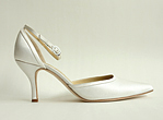 Classic Shoes side view - Beautiful Wedding Shoes & Evening Shoes by Augusta Jones - from Wedding Accessories Boutique online shop for Dorset