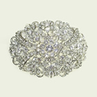 French Tiaras & Jewellery - Silver Brooch or Pendant from the Wedding Accessories Boutique
