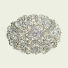 French Tiaras & Jewellery - Silver Brooch or Pendant from the Wedding Accessories Boutique