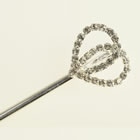 French Tiaras & Jewellery - Double Heart Hairpin 189 from the Wedding Accessories Boutique