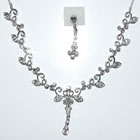 French Tiaras & Jewellery - Davina Necklace & Earrings 384 from the Wedding Accessories Boutique