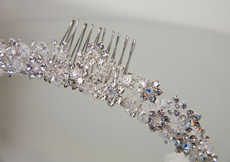 Canadian Tiaras & Jewellery - Tiara 9508  - Wedding / Special Occasions / Evening Wear Jewellery & Tiaras from the Wedding Accessories Boutique